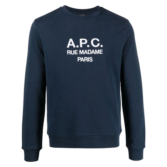 A.P.C. Sweaters Blue