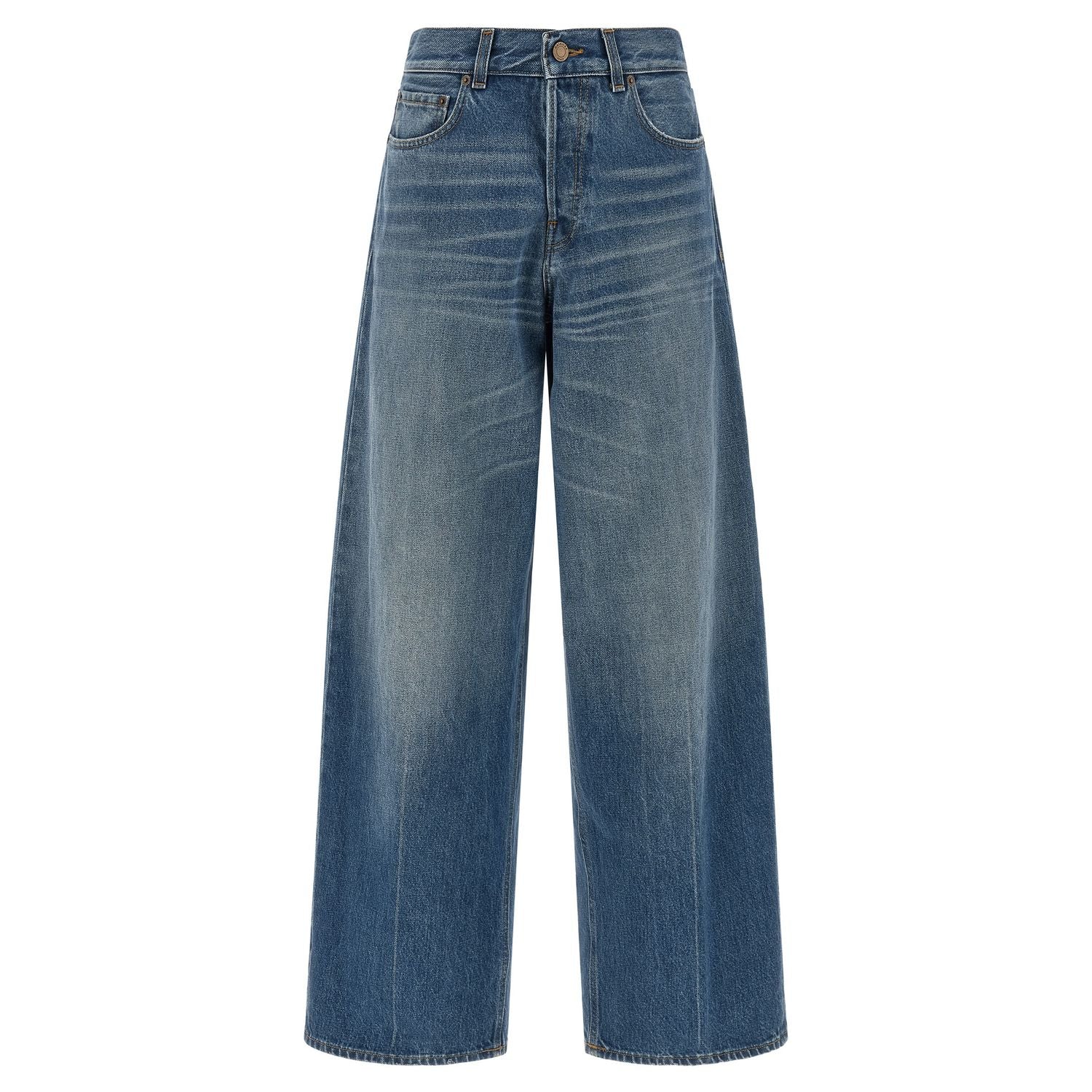 Haikure Blue Cotton Jeans Denim