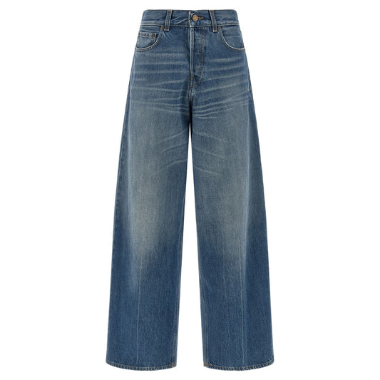 Haikure Blue Cotton Jeans Denim