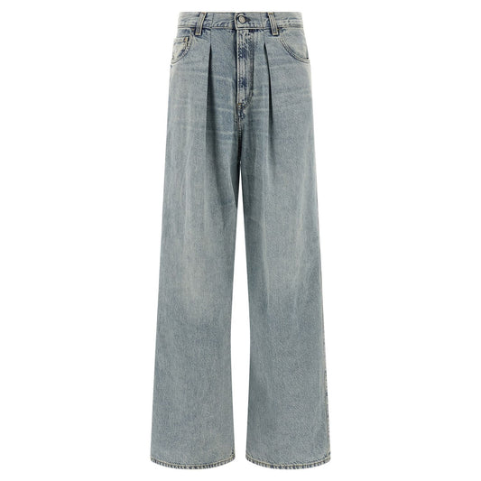 Haikure Blue Cotton Jeans Denim