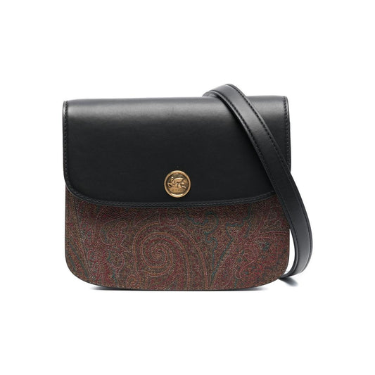 Etro small paisley-print leather crossbody bag Black Shoulder Etro