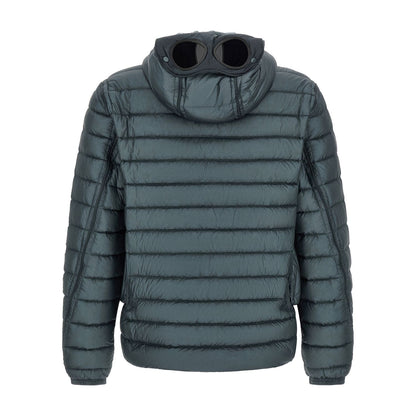 C.P. Company Blue Polyamide Full-Length Jacket