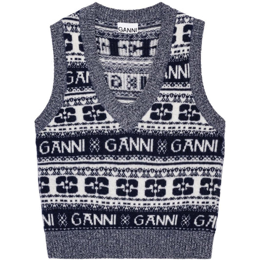 GANNI Sweaters Grey