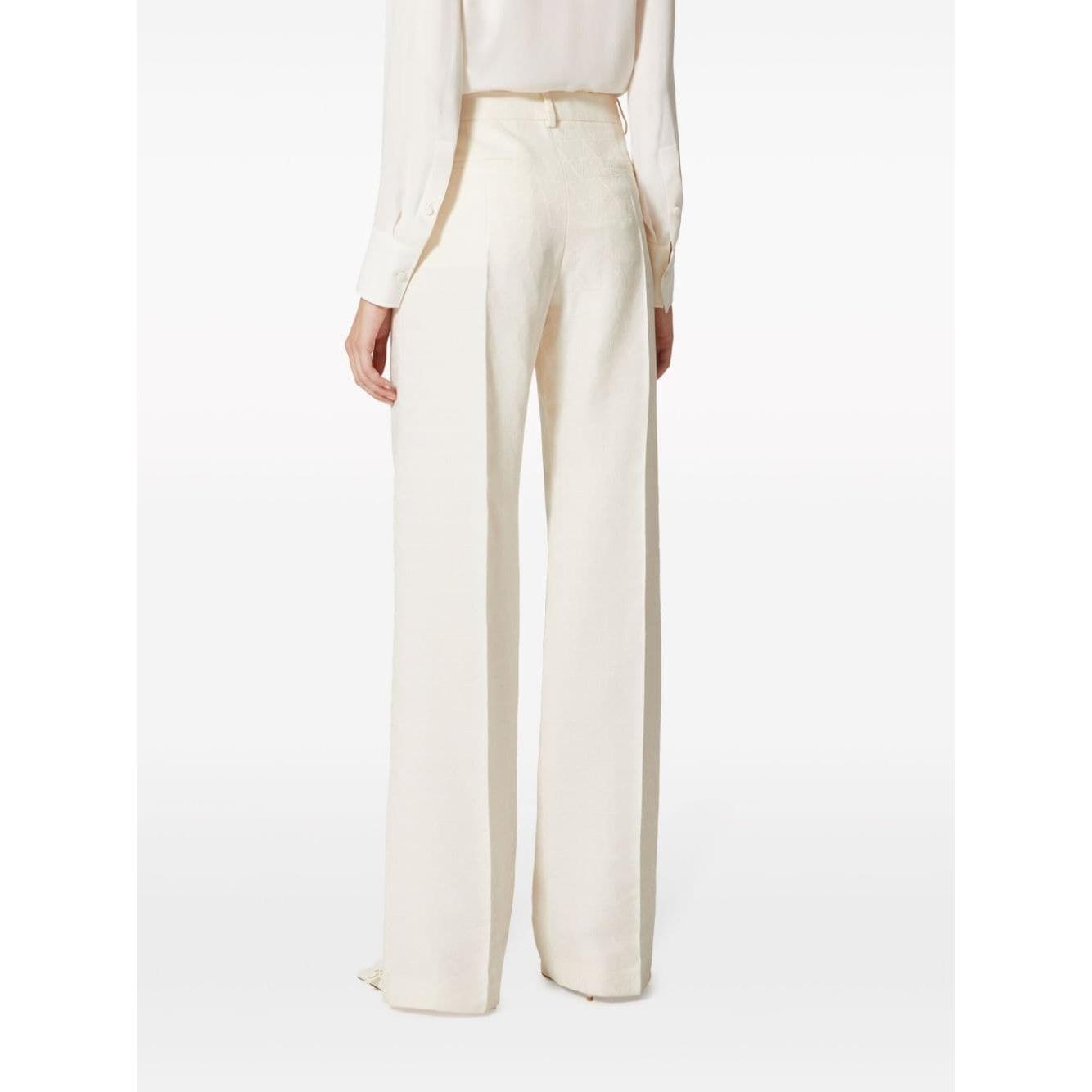 Valentino Trousers White Trousers Valentino