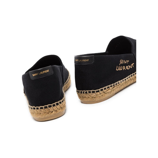 Saint Laurent  Flat shoes Black Espadrilles Saint Laurent