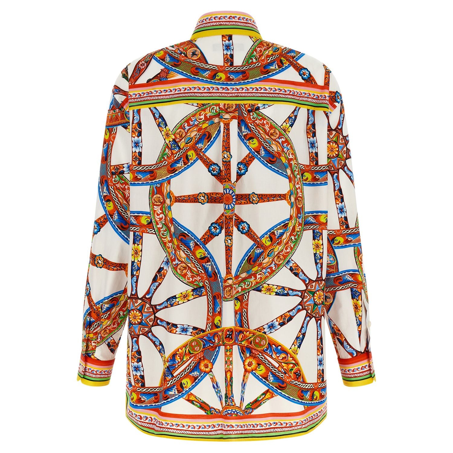 Dolce & Gabbana Multicolor Cotton Blouse