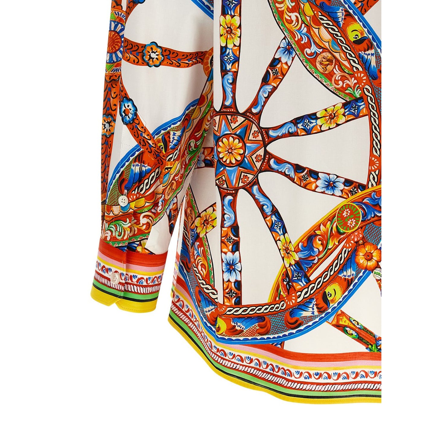 Dolce & Gabbana Multicolor Cotton Blouse