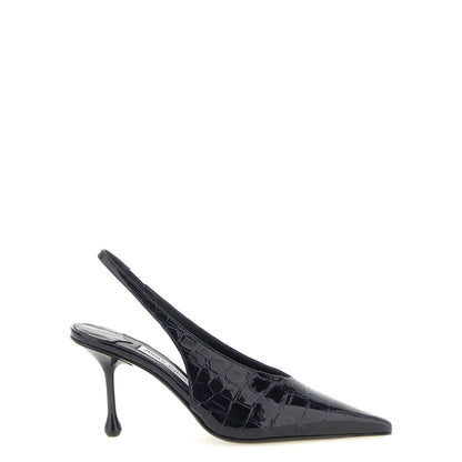 Jimmy Choo Blue Leather High Heel Pumps