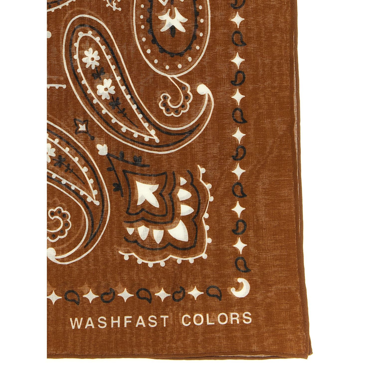 Alanui Brown Cotton Foulard