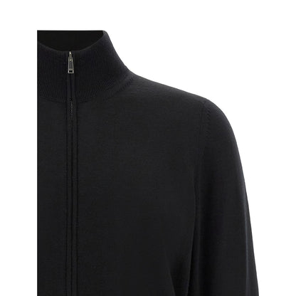 Hugo Boss Black Virgin Wool Cardigan