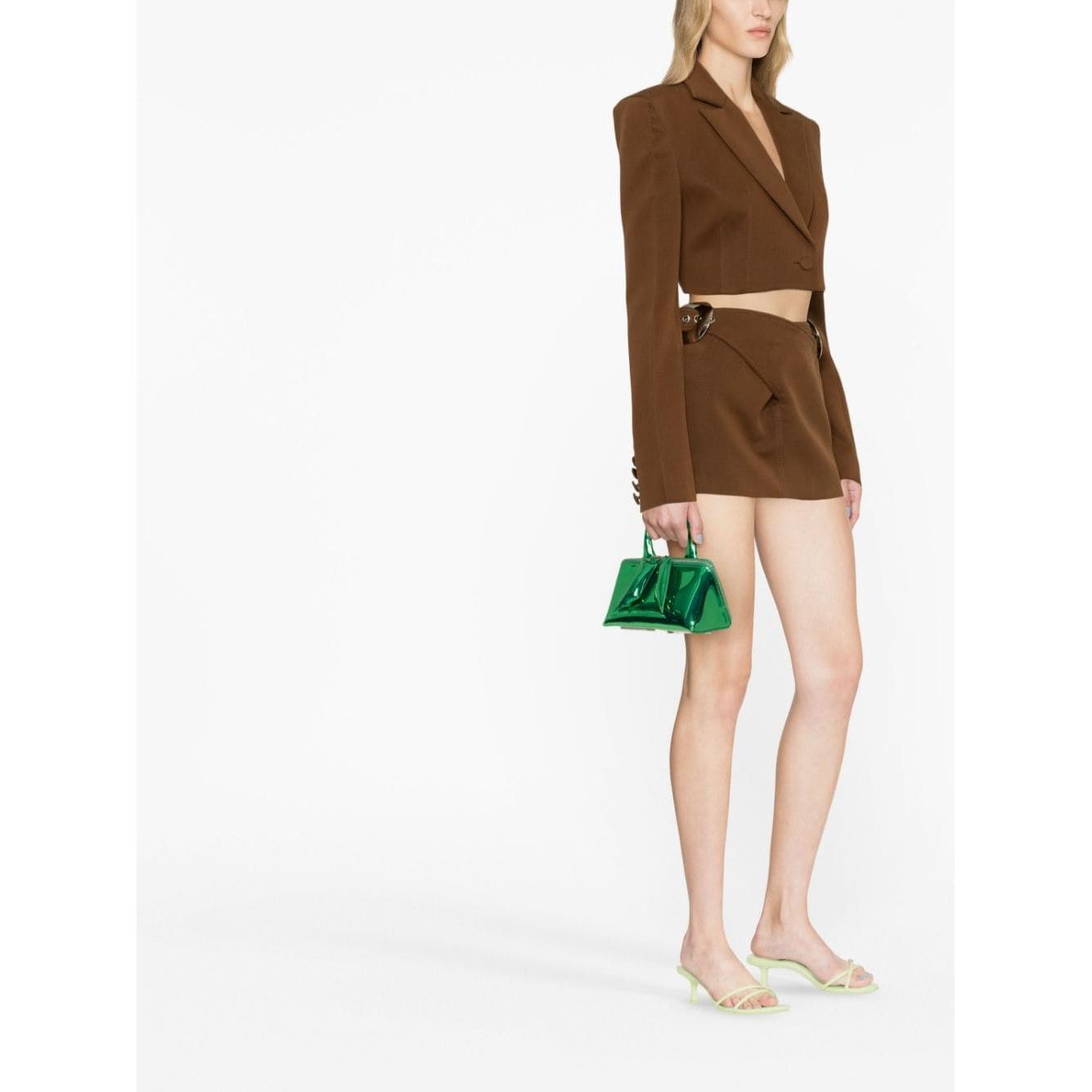 The Attico mini Friday belt Crossbody Bag Green Shoulder The Attico