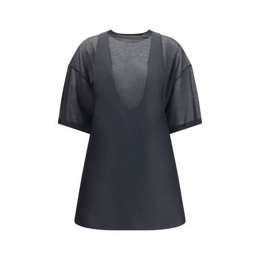 Balenciaga Black Wool Oves Aries Casual Dress