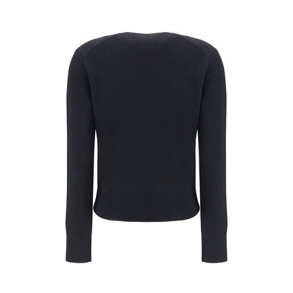 Ami Paris Black Wool Oves Aries Sweatshirt