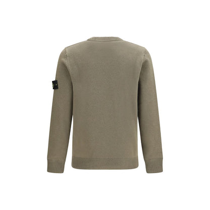 Stone Island Bicolor Cotton Sweatshirt