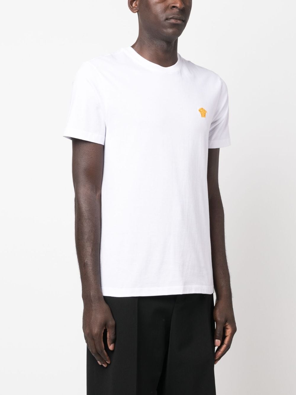 Versace T-shirts and Polos White Topwear Versace