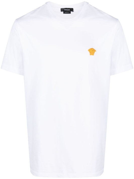 Versace T-shirts and Polos White Topwear Versace