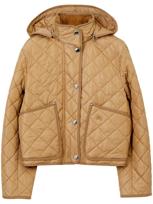 Burberry Jackets diamond quilting Beige Jackets Burberry