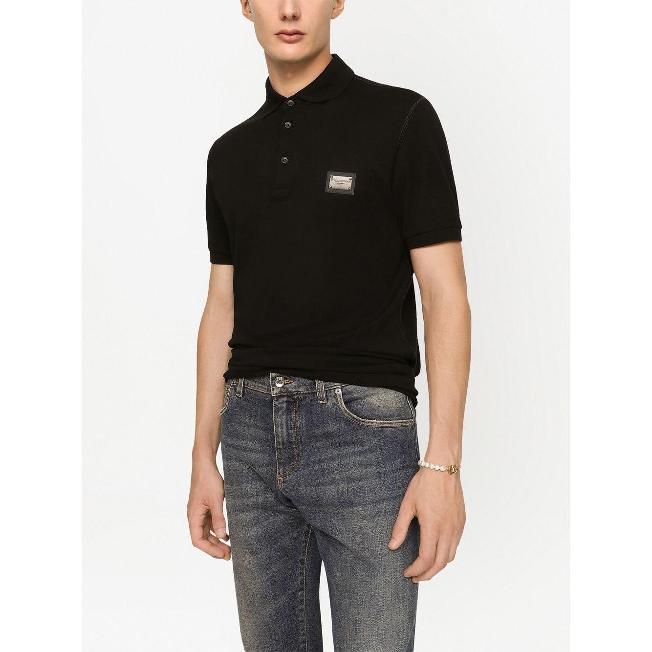 Dolce & Gabbana T-shirts and Polos Black Topwear Dolce & Gabbana