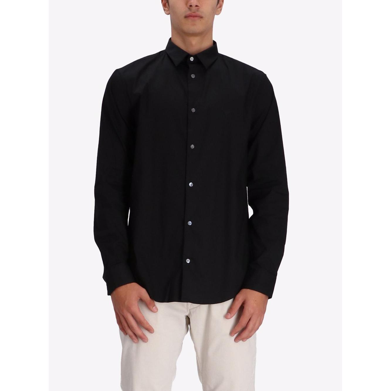 Emporio Armani Shirts Black Shirts Emporio Armani