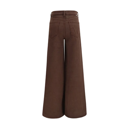 Mother Denim Brown Cotton Jeans Denim