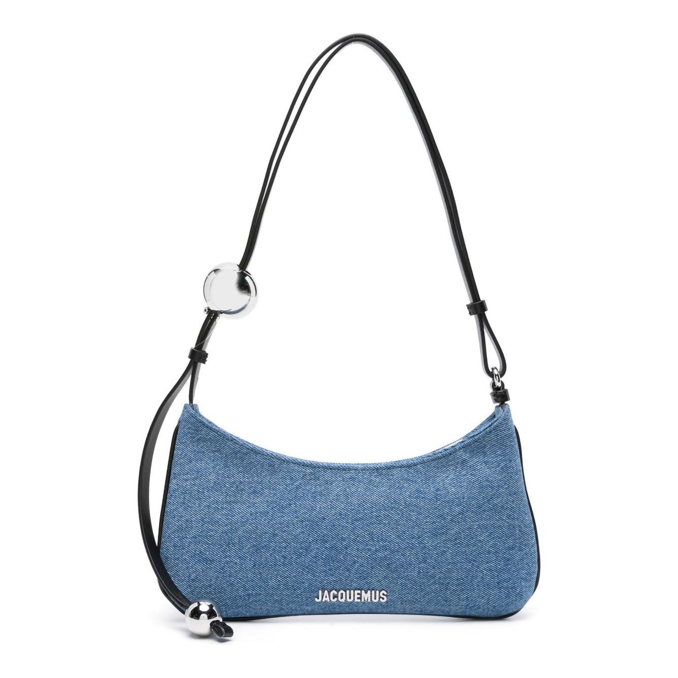 JACQUEMUS indigo blue denim Bag Shoulder JACQUEMUS