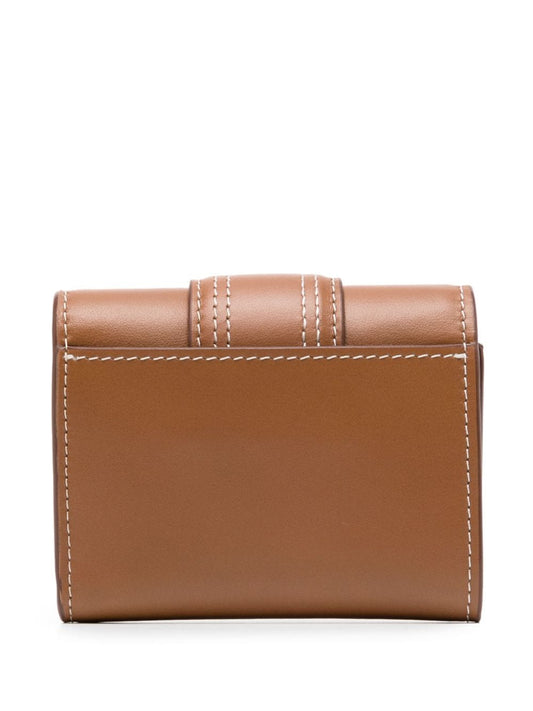 JACQUEMUS Wallets Leather Brown Wallets JACQUEMUS