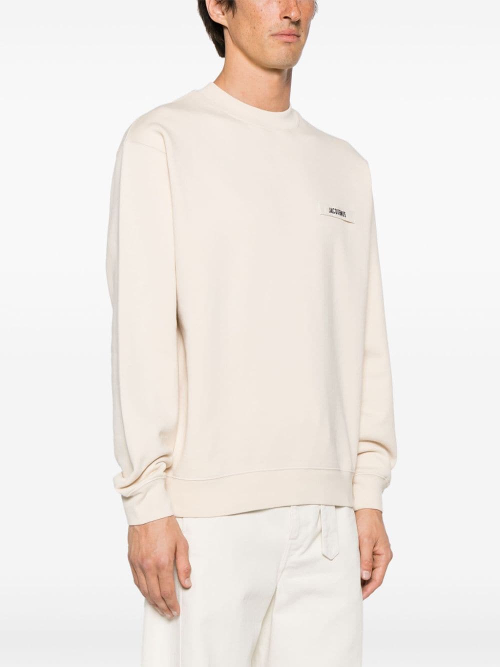 JACQUEMUS Sweaters Beige Topwear JACQUEMUS