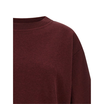 Dries Van Noten Bordeaux Cotton Sweatshirt