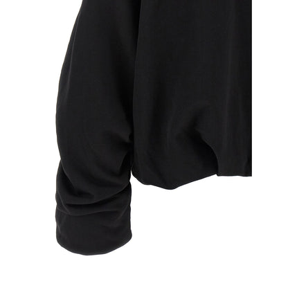 Dries Van Noten Black Cotton Hoodie