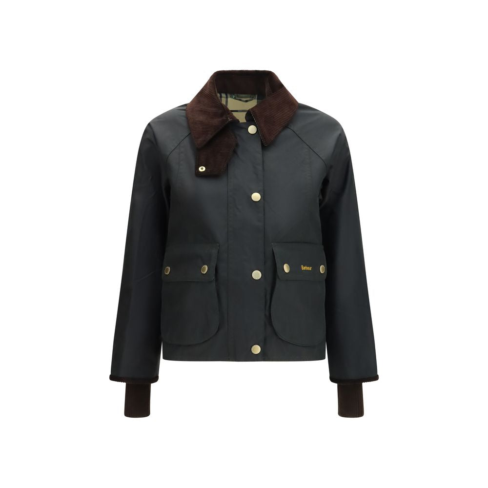 Barbour Bicolor Cotton Full-Length Jacket