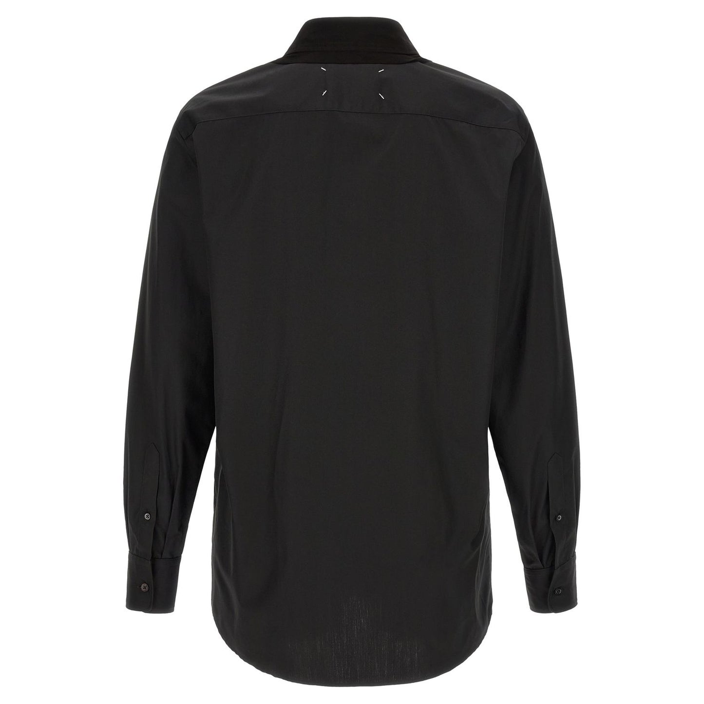 Maison Margiela Black Cotton Blouse