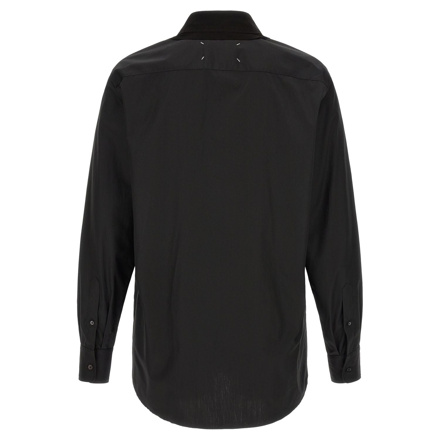 Maison Margiela Black Cotton Blouse