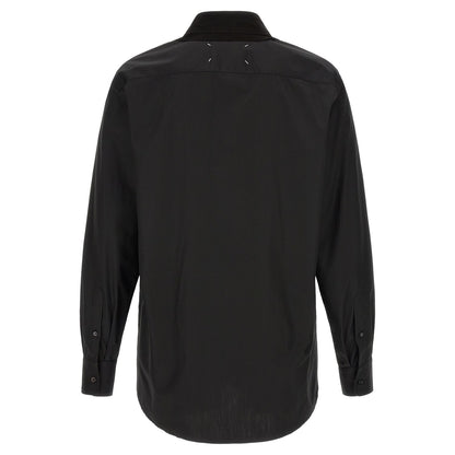 Maison Margiela Black Cotton Blouse