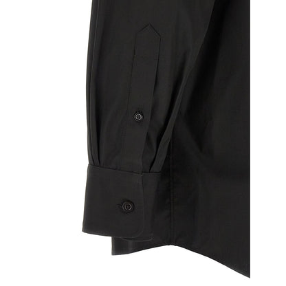 Maison Margiela Black Cotton Blouse