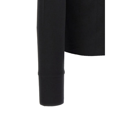 Thom Krom Black Viscose T-Shirt