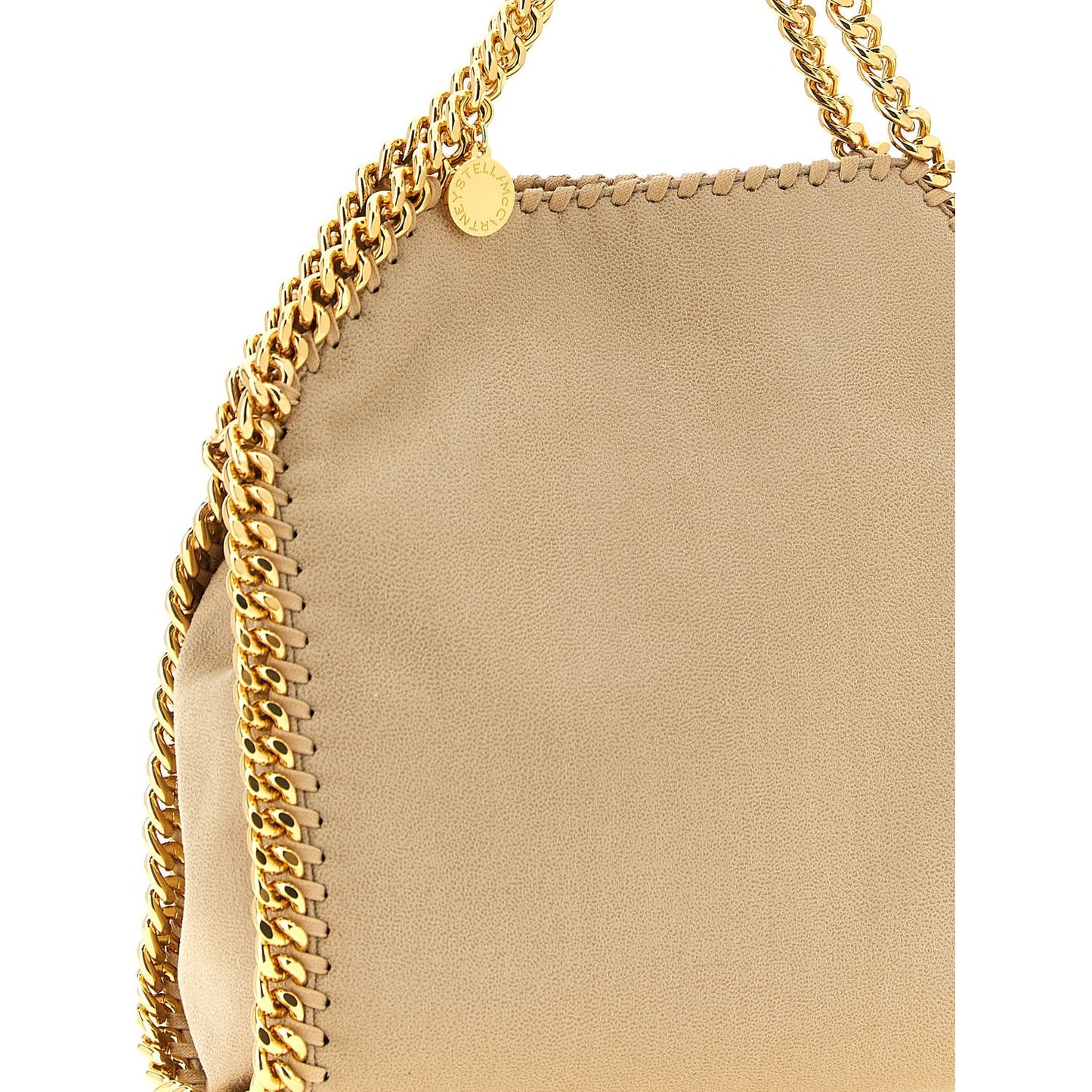 Stella McCartney Beige Polyester Shoulder Bag