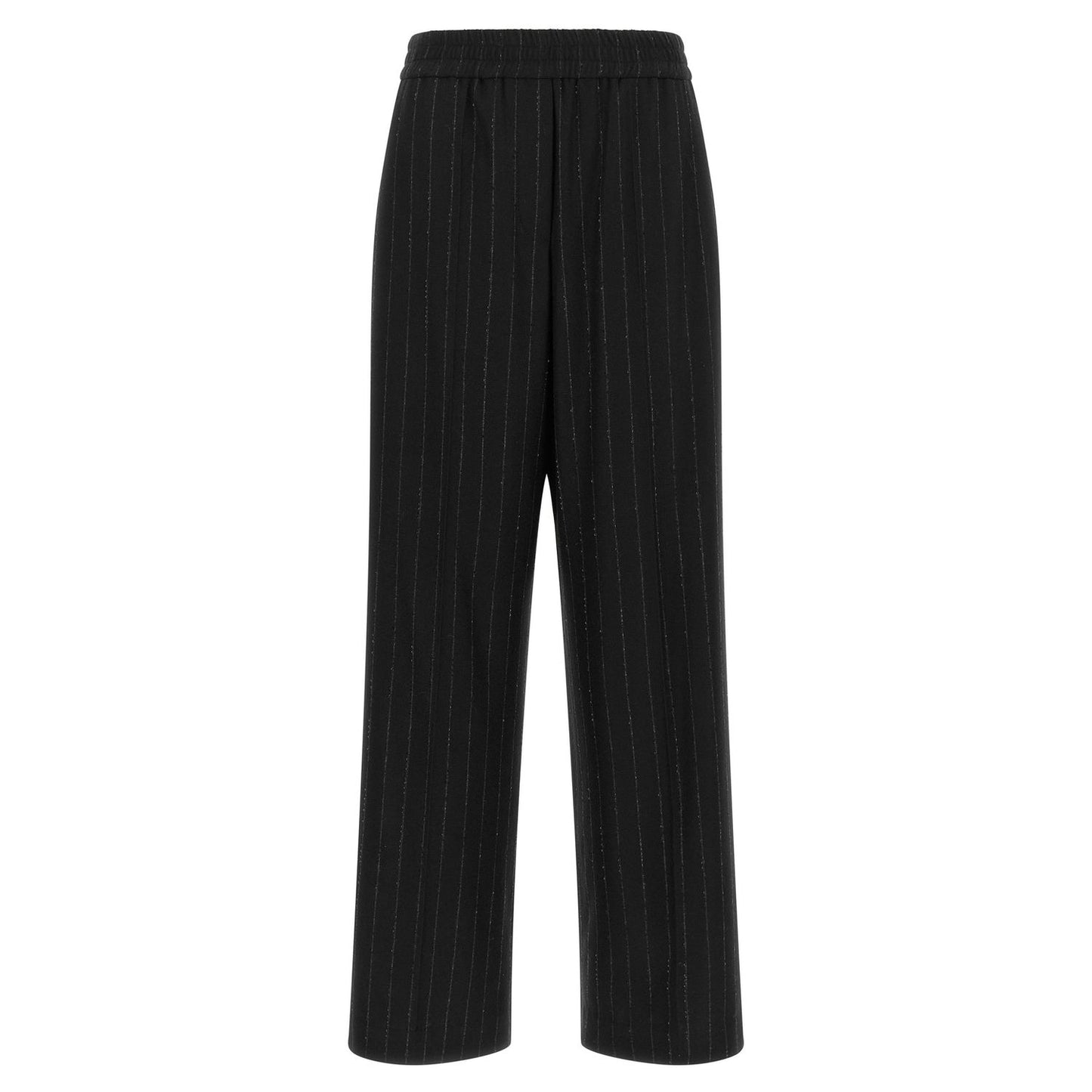 Brunello Cucinelli Blue Virgin Wool Casual Pants