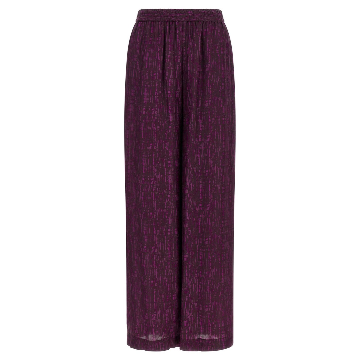 Gianluca Capannolo Purple Viscose Casual Pants