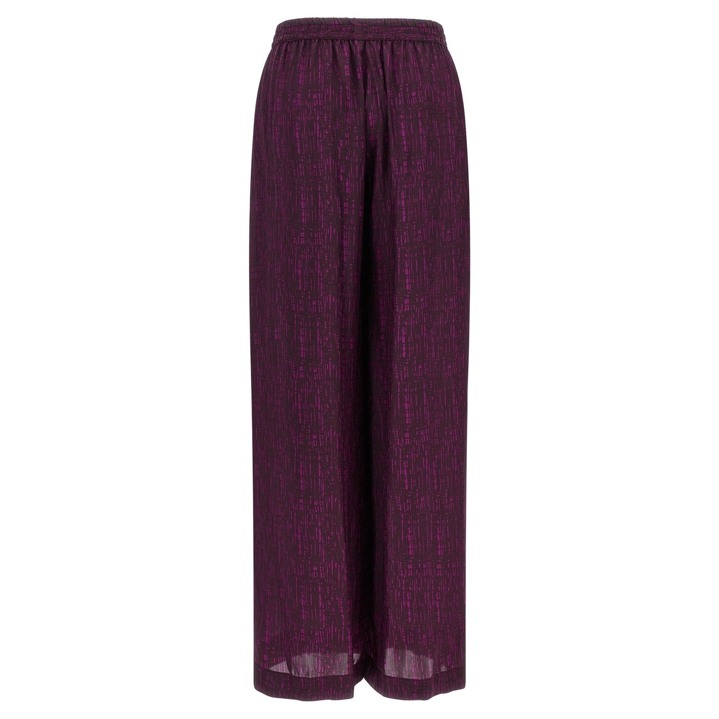 Gianluca Capannolo Purple Viscose Casual Pants
