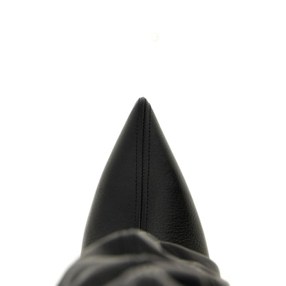Balmain Black Calfskin Over The Knee