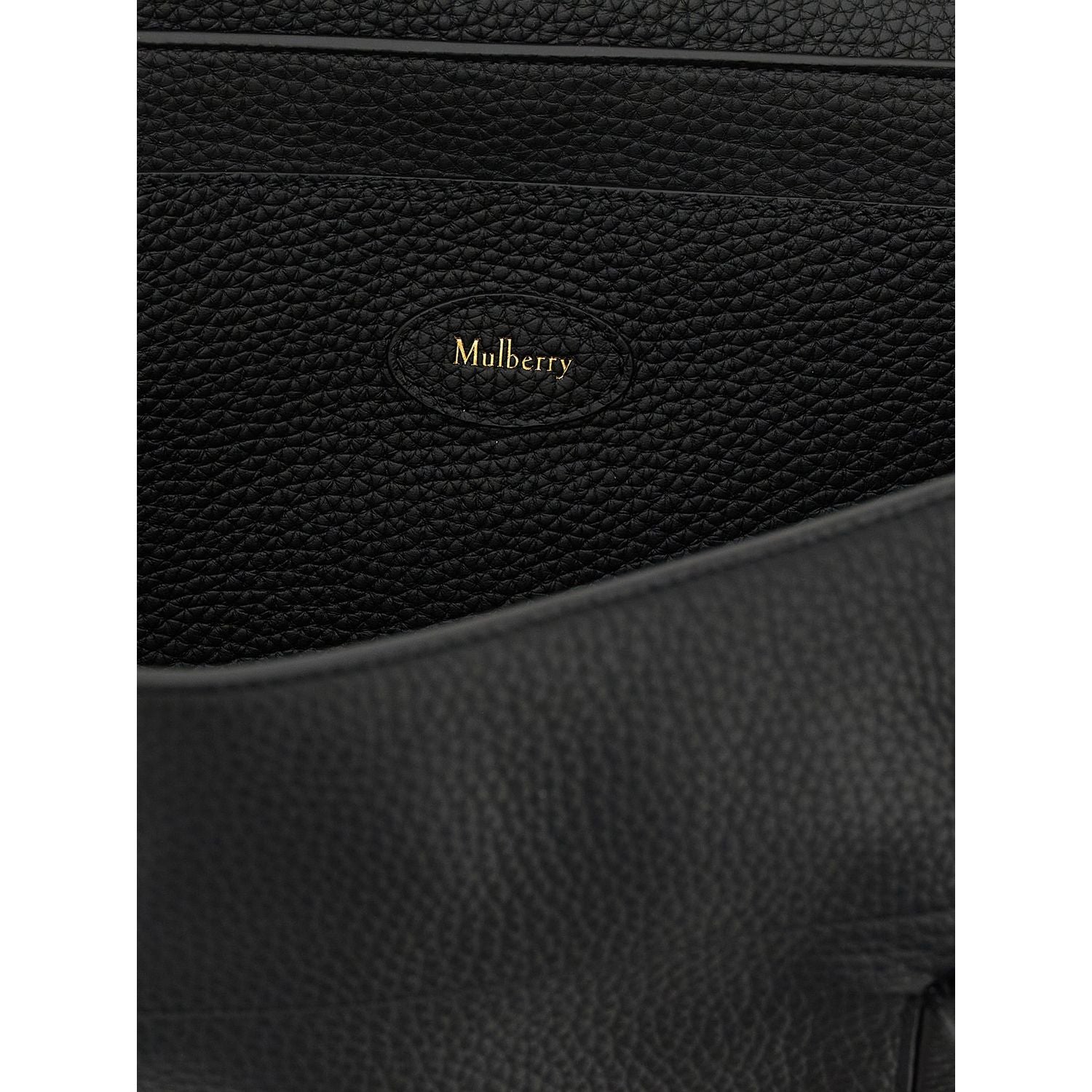 Mulberry Black Calfskin Shoulder Bag