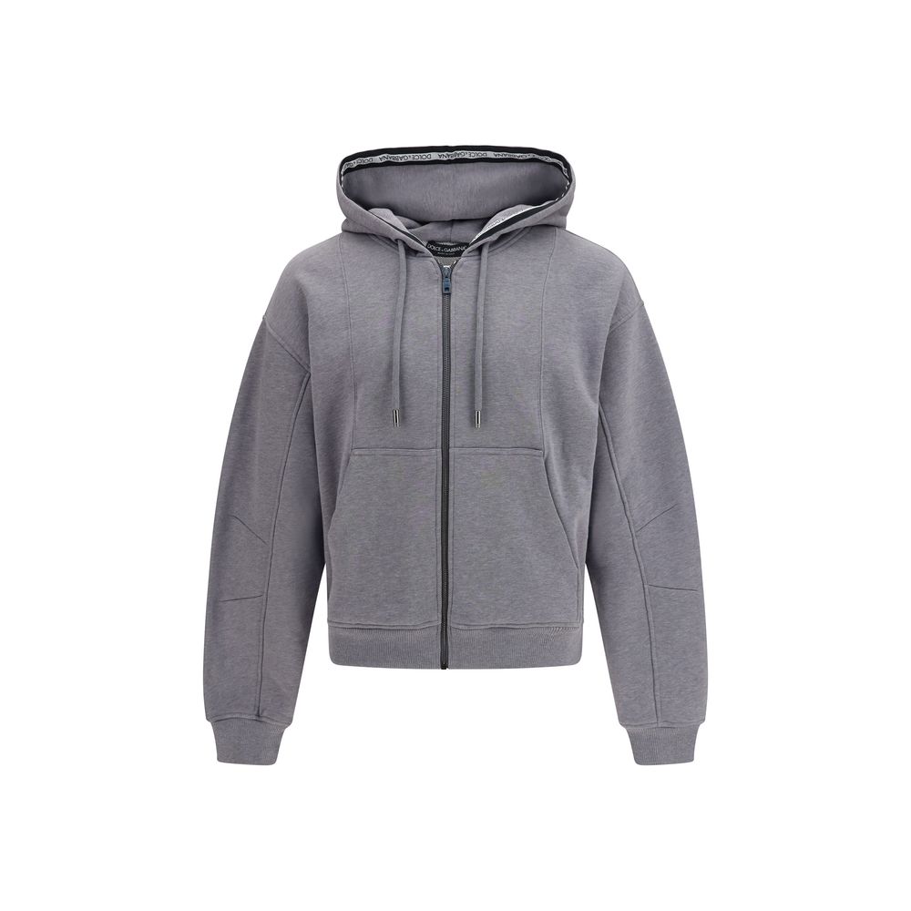 Dolce & Gabbana Gray Cotton Sweatshirt