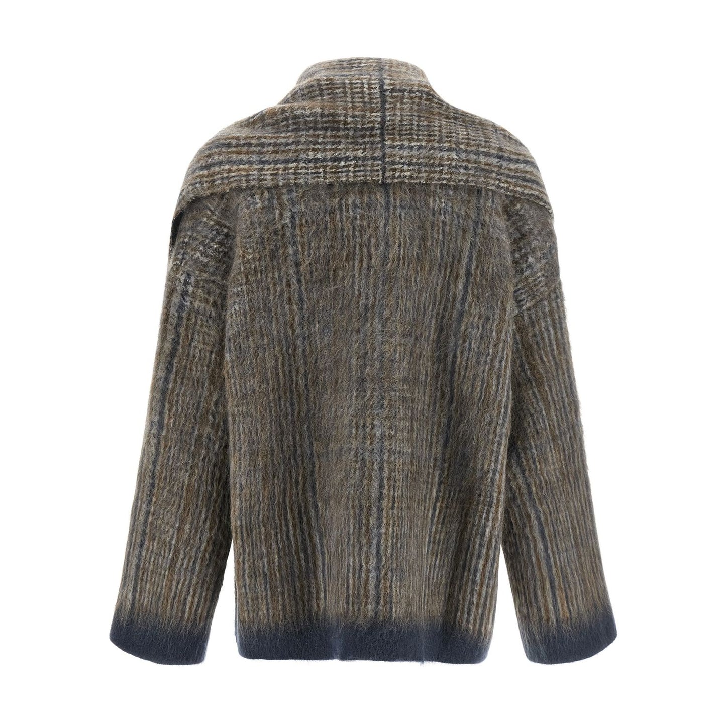 Brunello Cucinelli Gray Wool Cardigan