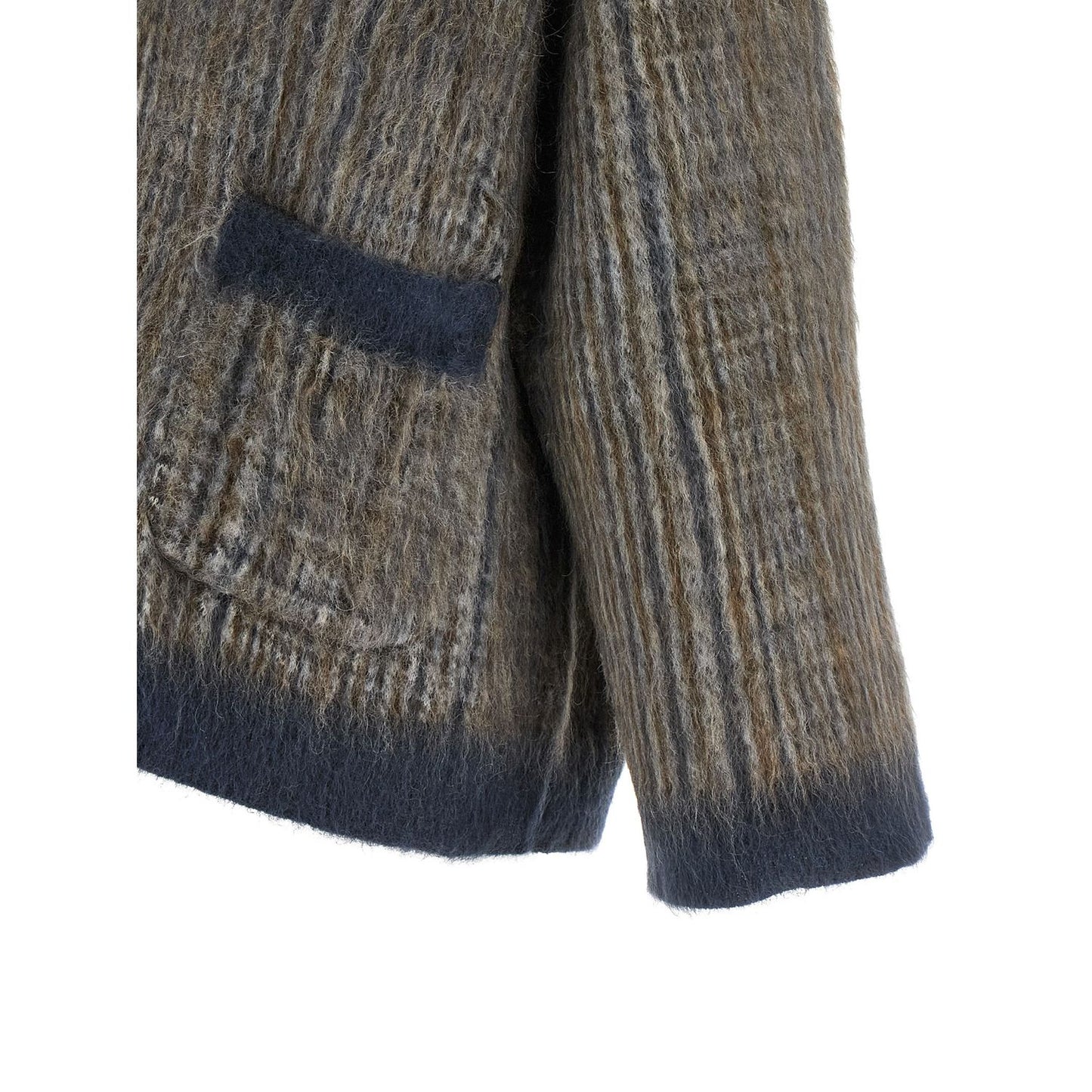 Brunello Cucinelli Gray Wool Cardigan