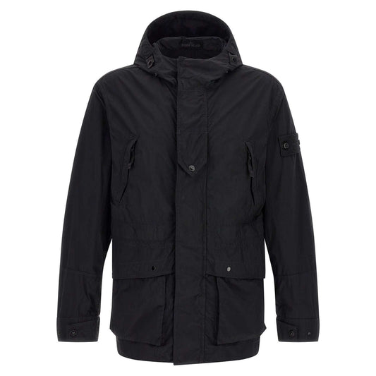 Stone Island Black Polyamide Shell Jacket