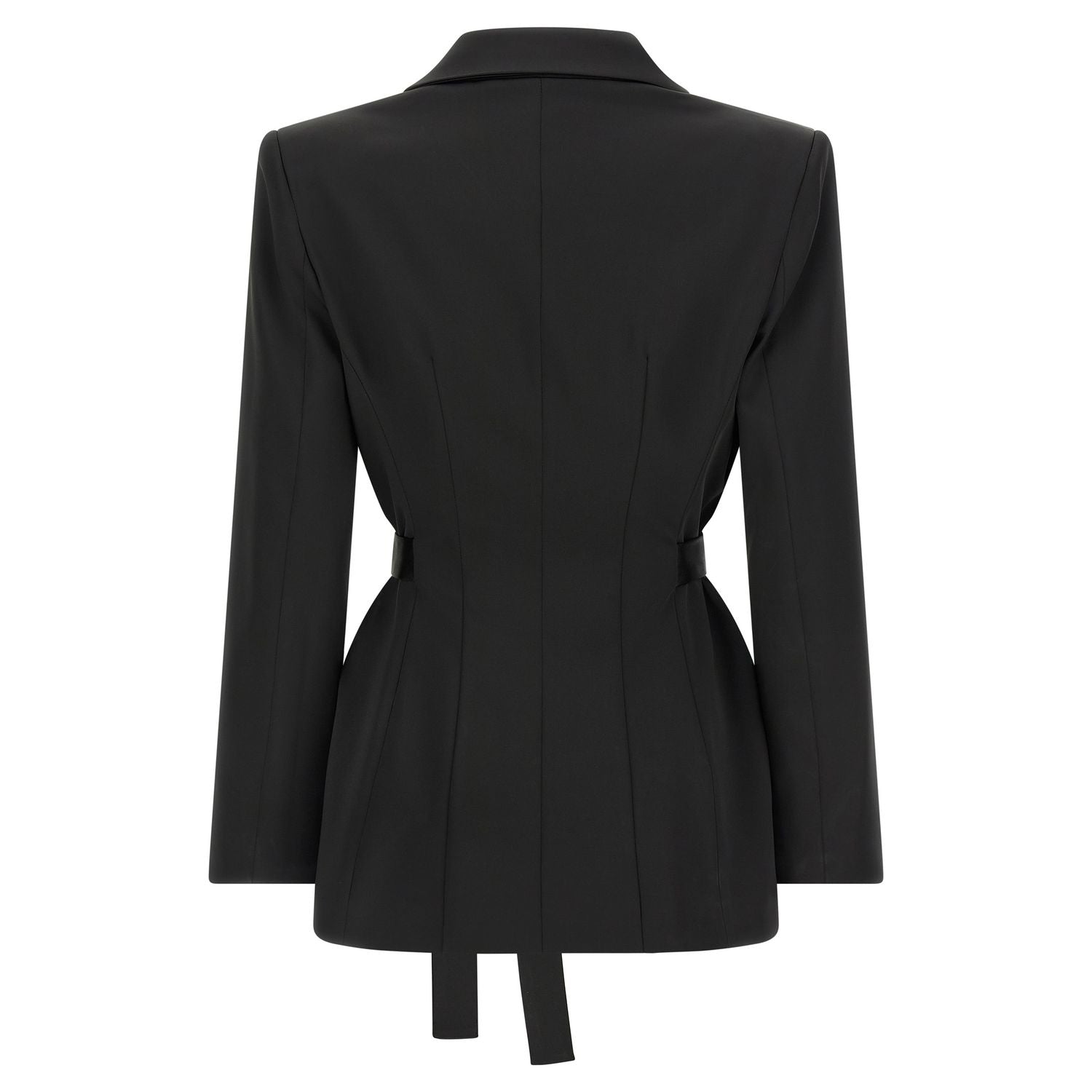 Elisabetta Franchi Black Polyester Blazer