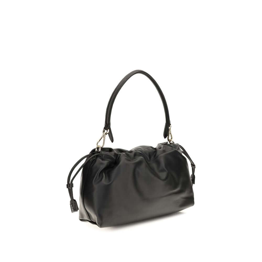Fendi Black Calf Leather Bos Taurus Shoulder Bag