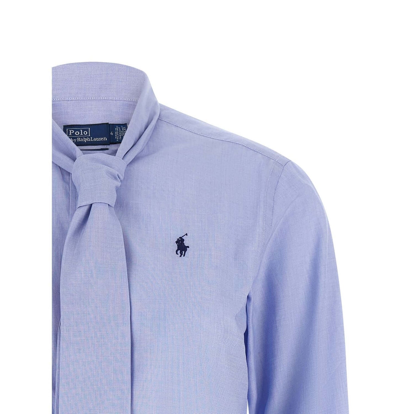 Polo Ralph Lauren Blue Cotton Blouse