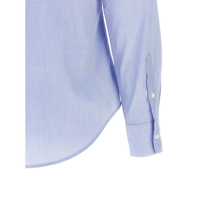 Polo Ralph Lauren Blue Cotton Blouse