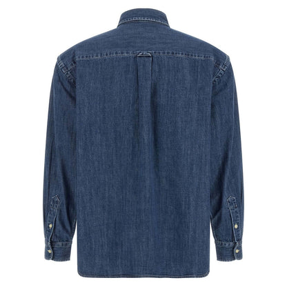 Polo Ralph Lauren Blue Cotton Blouse